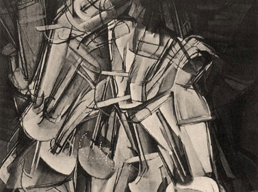 Duchamp, Nude Descending a Staircase