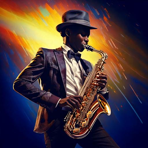 A jazz band playing