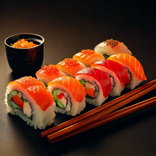 Fresh sushi