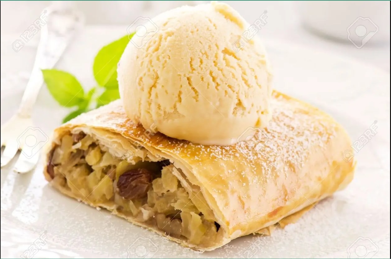 Creamy Apple Strudel