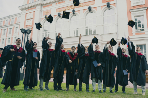 Graduation and receiving certificates
